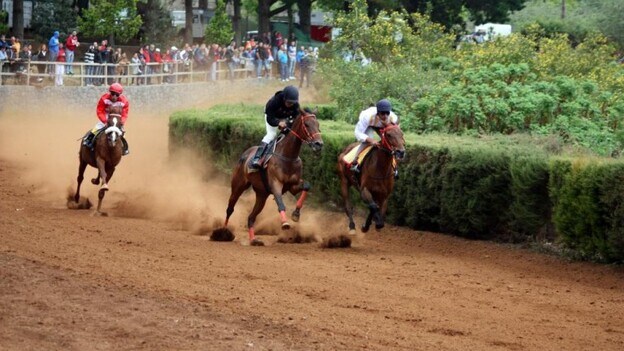 Carreras de caballos en la Fiesta de San Vicente Ferrer