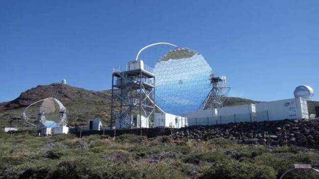 El primer telescopio de la red Cherenkov ve la luz en La Palma