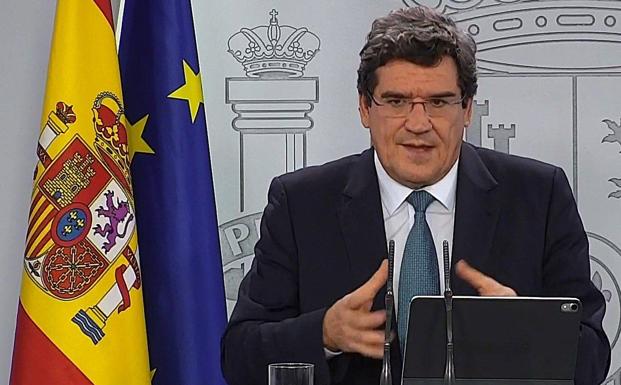 José Luis Escrivá, ministro de Inclusión, Seguridad Social y Migraciones /EFE