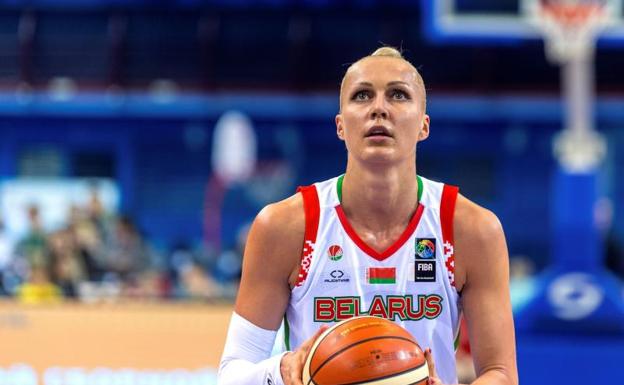 Yelena Levchenko, internacional de la selección bielorrusa. /EFE