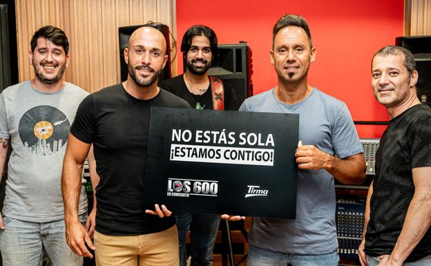 El grupo musical Los 600 participa en la campaña por la igualdad del Ayuntamiento de Moya. / C7