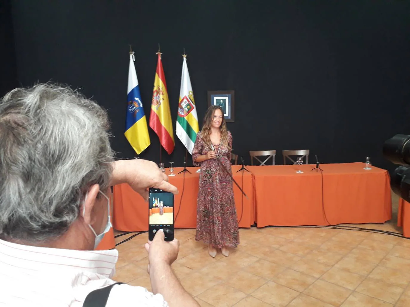 Chaxiraxi Niz, nueva alcaldesa. /C7
