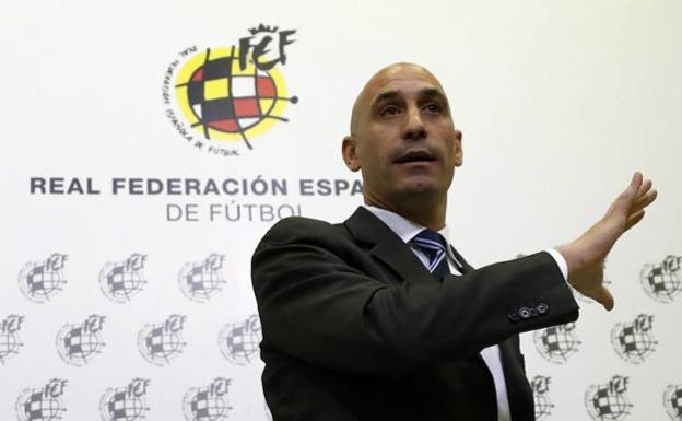 Luis Rubiales, presidente de la Federación Española de Fútbol/Efe