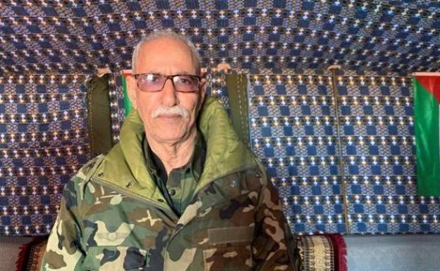 Brahum Ghali, líder del Frente Polisario./EFE