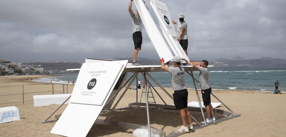 Tres torres refuerzan la seguridad en las playas más concurridas de la ciudad - Vimarsana News