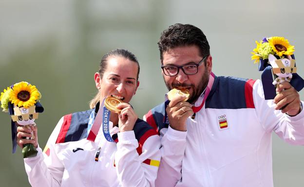 Alberto Férnandez y Fátima Gálvez levantan el primer oro español en Tokio