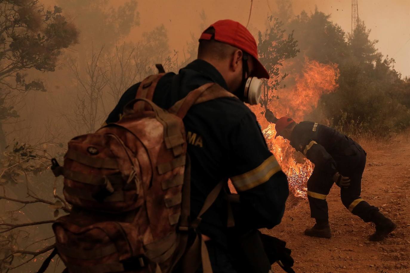 Grecia investiga si una organización criminal está detrás de los incendios
