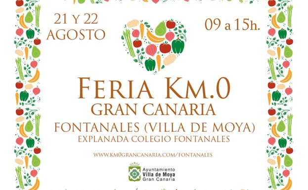 La Feria Km.0 Gran Canaria regresa a Moya por las Fiestas de San Bartolomé en Fontanales