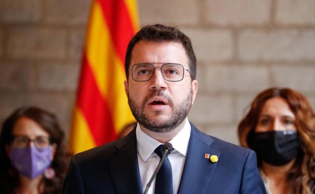 El presidente del Govern Pere Aragonès. /Reuters