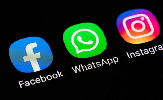 Colas del servicio Facebook, WhatsApp e Intagran