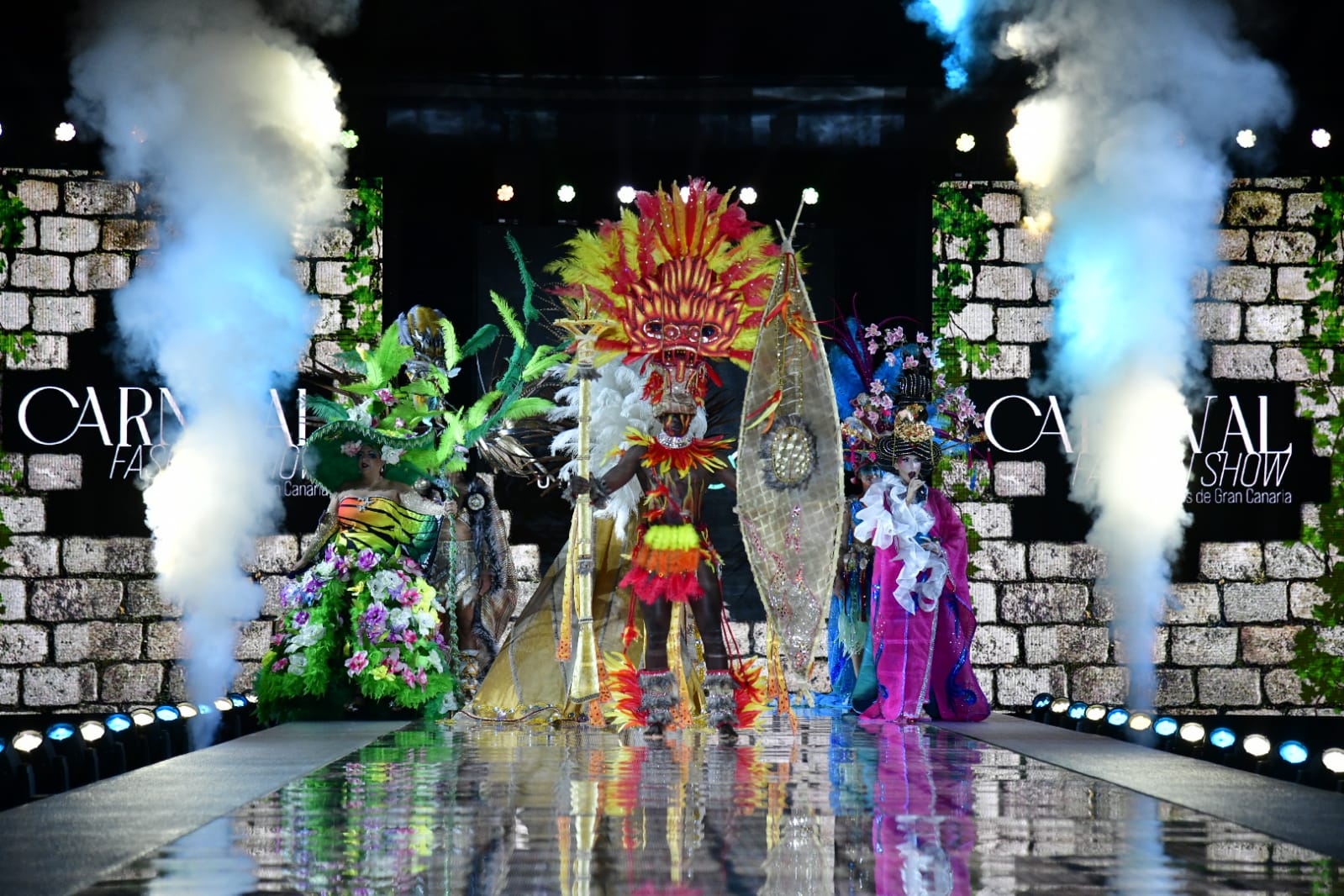 Imagen del desfile carnavalero. 