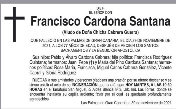 Francisco Cardona Santana