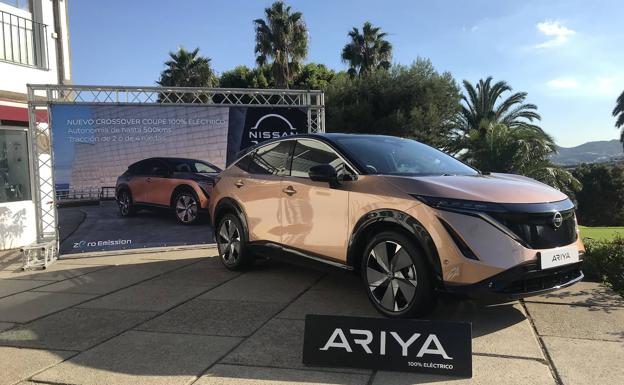 El nuevo Nissan Ariya, protagonista de la celebración del 130 aniversario del Real Club de Golf de Las palmas