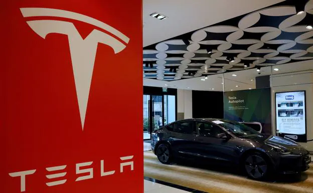 Concesionario de Tesla./Reuters