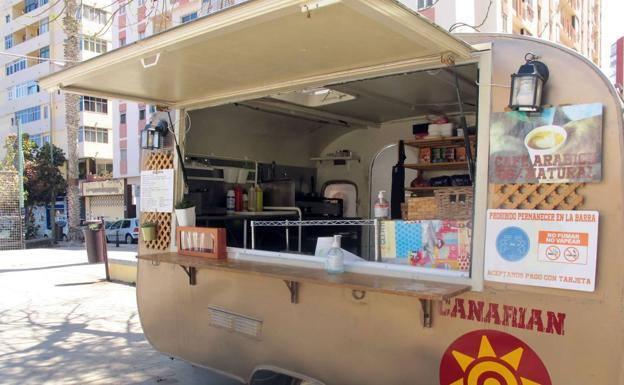 Consolidan la oferta de 'food trucks' de la capital grancanaria para el primer semestre del año