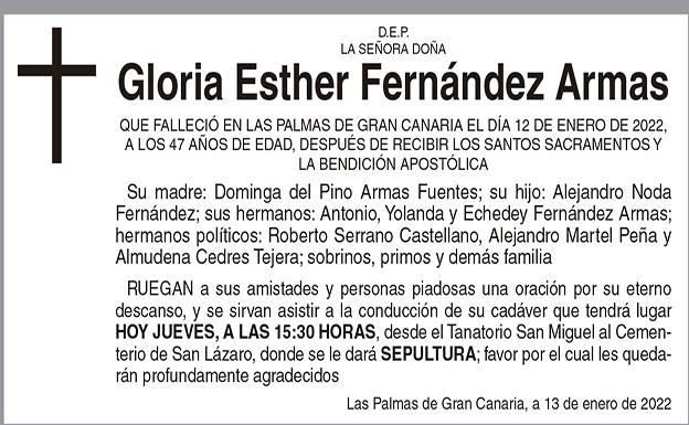 Gloria Esther Fernández Armas