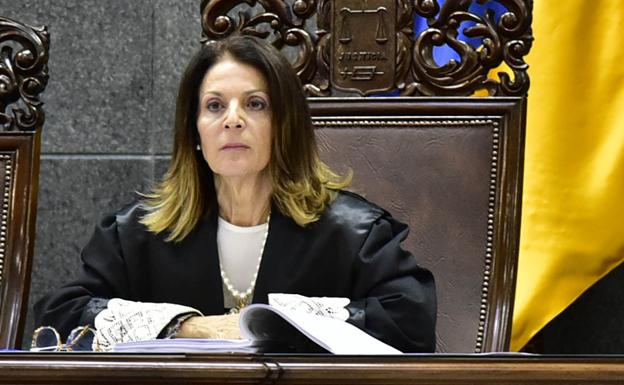 La magistrada ponente, Carla Bellini. 