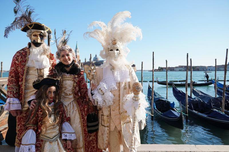 Venecia presume de carnaval en pandemia