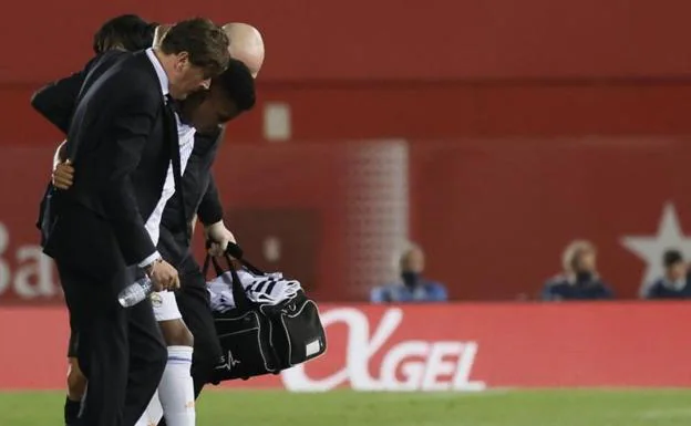 Rodrygo withdraws, injured, in Mallorca. 