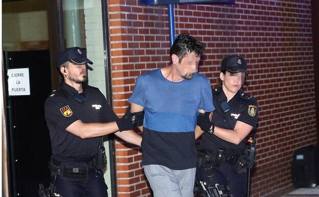 Detención de Tomás J.R, asesino de la cirujana María Pilar, que estaba dentro del VioGén, en 2019./EFE