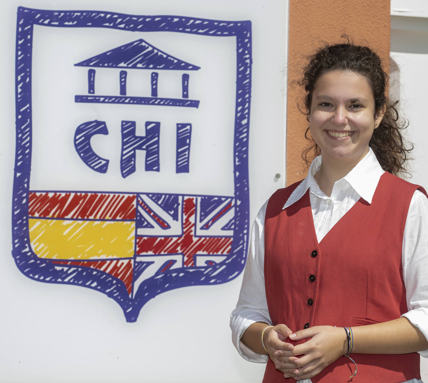 Olga López Rodríguez alumna del Colegio Hispano Inglés.. 