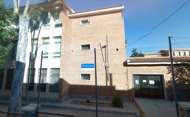 Colegio Virgen de la Fuensanta de la pedanía murciana de La Alberca./ G.M.
