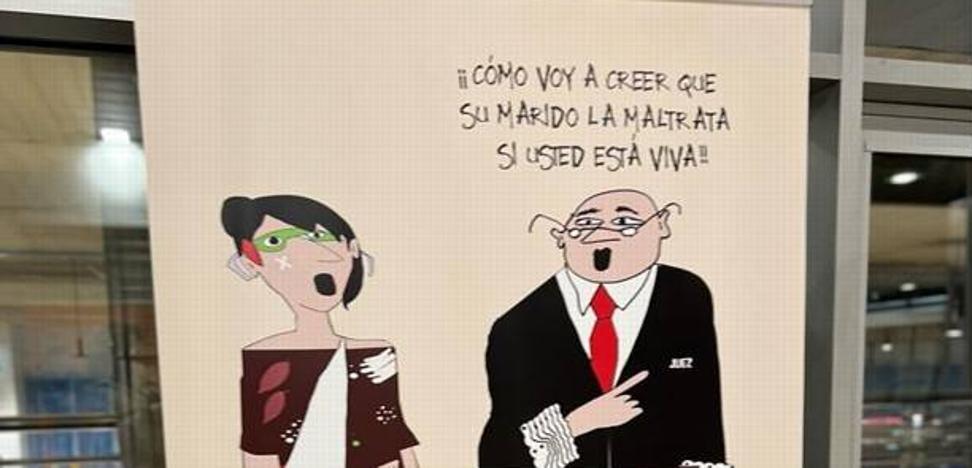 The Balearic Government removes a poster that portrays judges as sexist
