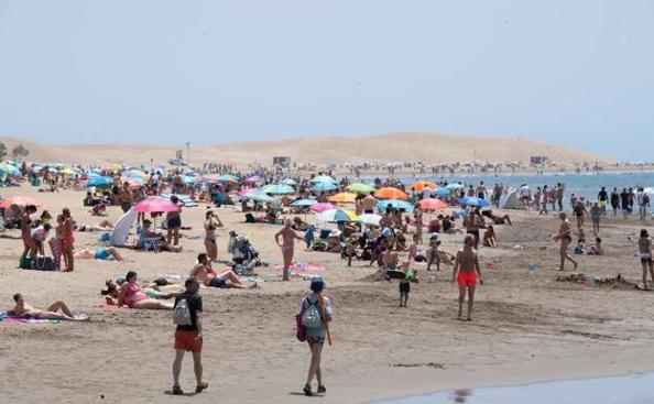 Archive image of Maspalomas.  /juan carlos alonso