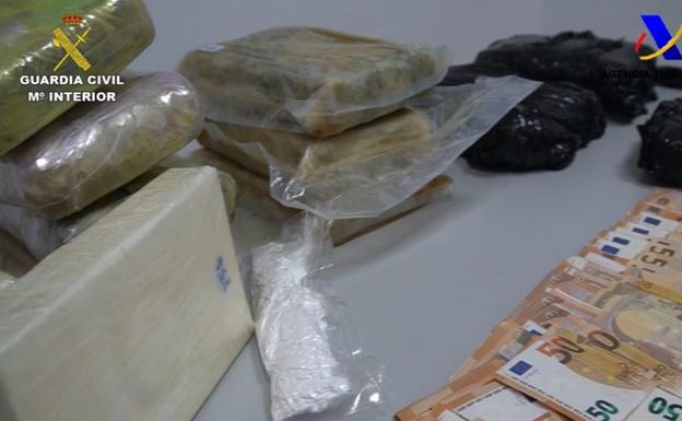 IImagen de archivo de otra incautación de cocaína en Tenerife. 