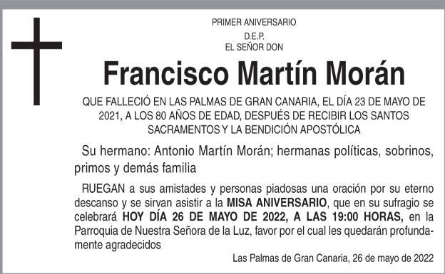 Francisco Martín Morán