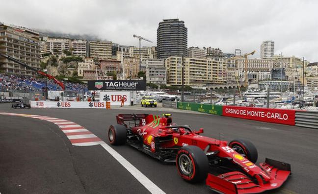 Carlos Sainz, en el pasado Gran Premio de Mónaco./reuters