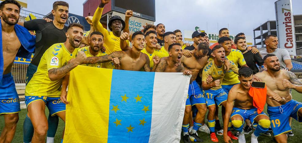 The statistics smile at UD Las Palmas in a course in which they knocked down Tenerife twice