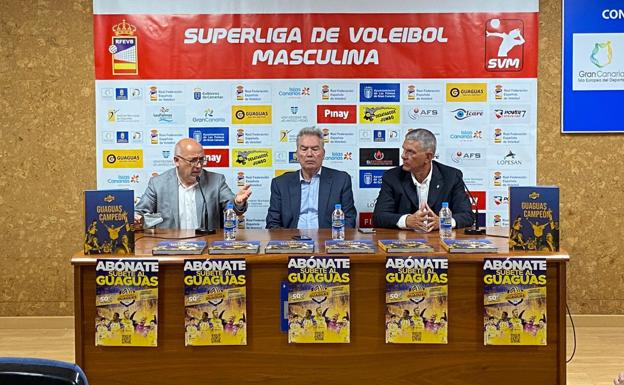 The Guaguas Volleyball Club presented its subscription campaign for the 2022-2023 academic year. 