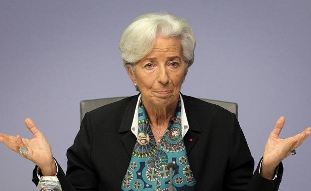La presidenta del Banco Central Europeo (BCE), Christine Lagarde. /afp