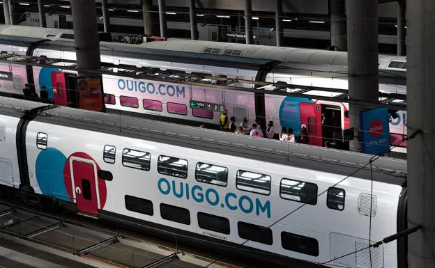 A train from Ouigo.
