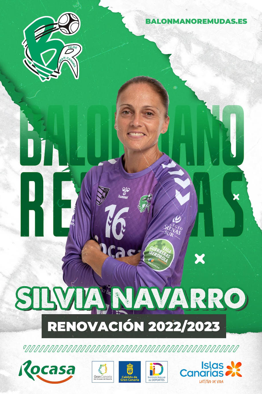 Poster of the renewal of Navarro with Rocaa. 