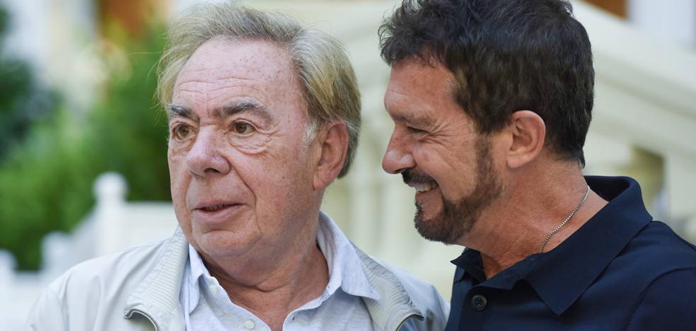 Antonio Banderas and Andrew Lloyd Webber join forces
