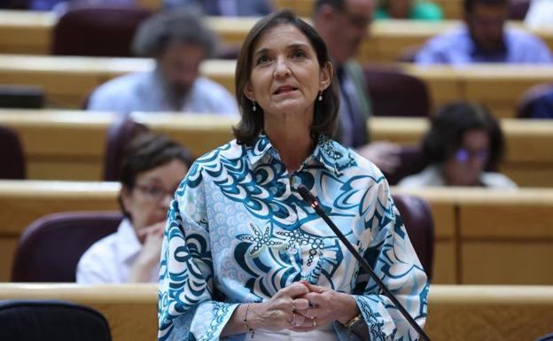 The Minister of Tourism, Reyes Maroto, backed the candidacy of the Canary Islands in May. 