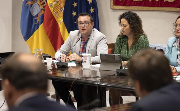 El consejero de Igualdad, Políticas Sociales y Recursos Humanos del Cabildo de Fuerteventura, Adargoma Hernández. 