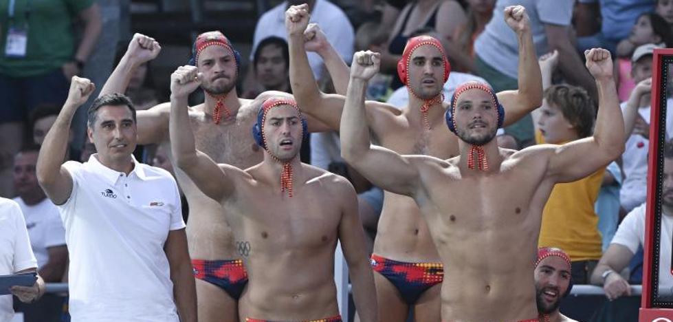 Spain recovers the world title of water polo after taming its black beast