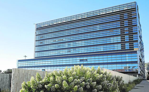 Headquarters of the City of Justice, in the capital of Gran Canaria. 