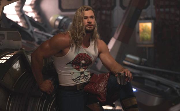 Chris Hemsworth en 'Thor: Love and Thunder'./