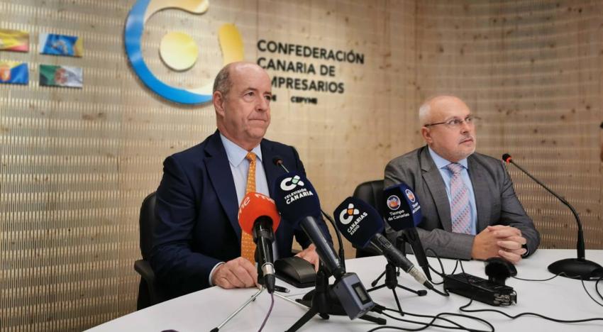 The employers' association of Las Palmas measures the economic situation: follow it here