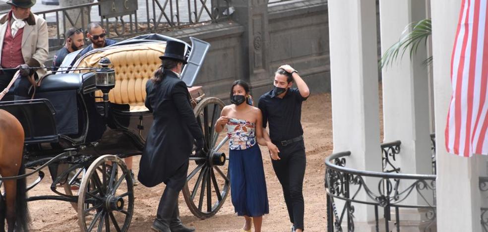 The filming of 'El Zorro' arrives at the Literary Cabinet