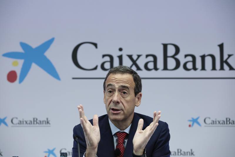 El consejero delegado de CaixaBank, Gonzalo Gortázar. /r. c.