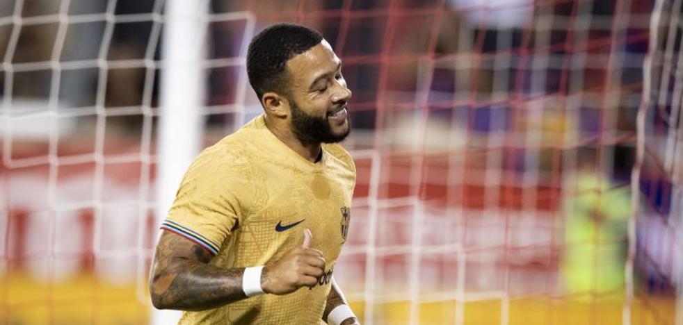 Memphis Depay, on the exit ramp of Barça