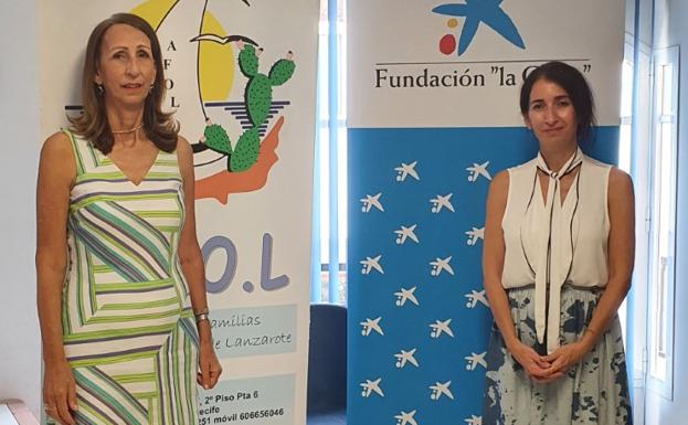 La Asociación de Familias Oncohematológicas de Lanzarote recibe el apoyo de la Fundación La Caixa