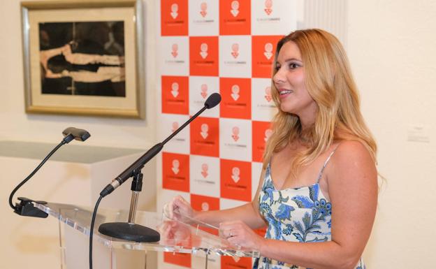 Laura Teresa García Morales, comisaria de la exposición. 