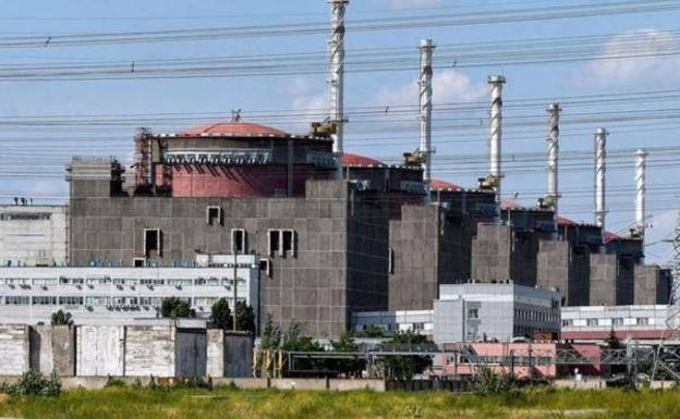 La central nuclear de Zaporiyia, en Ucrania./EFE