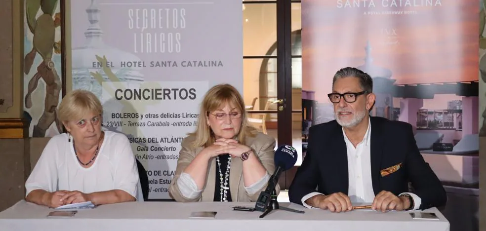 'Lyrical Secrets' brings together María Katsarava, Augusto Brito and Aquiles Machado at the Santa Catalina